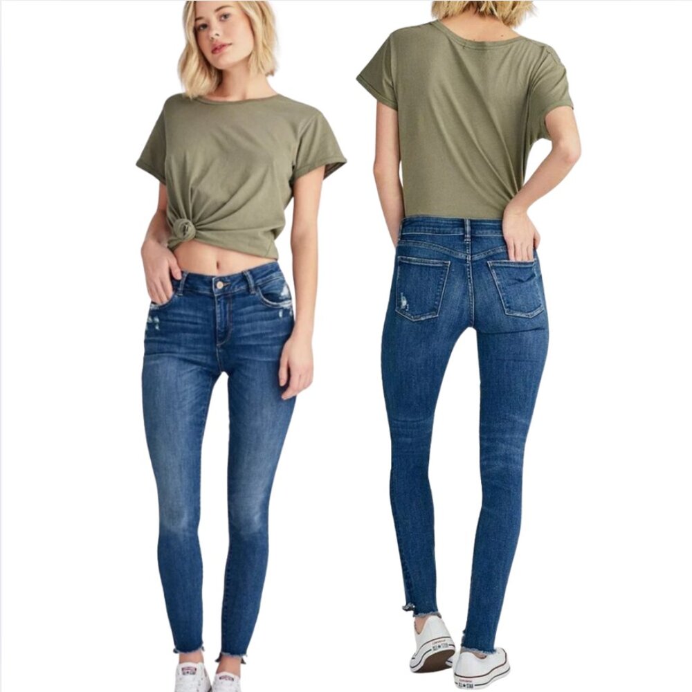 DL1961 Women's "Florence" Instasculpt Skinny Jeans in "Abrams" style - Size 28